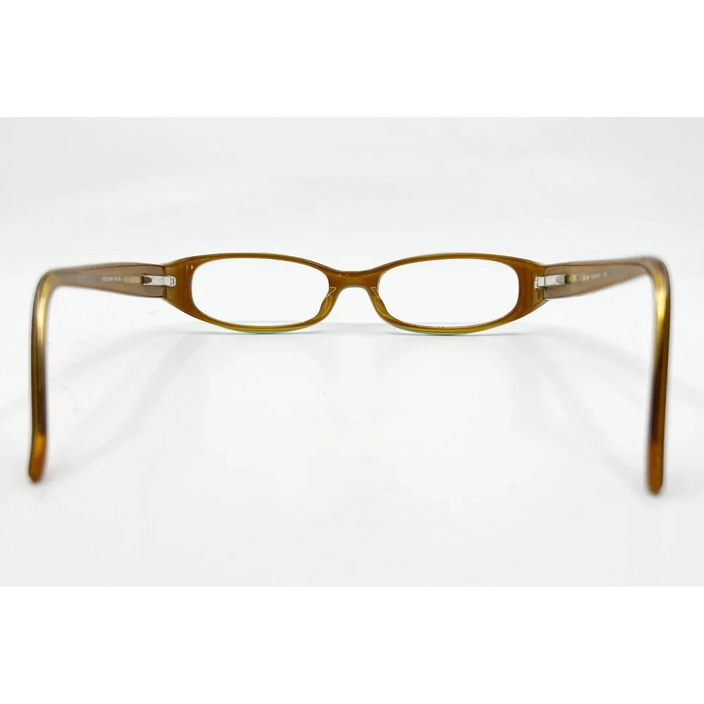 Fregossi Eyeglasses Womens Taupe Oval Full Rim Frames 50-19-135 355